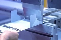 CNC folding machine for metal fabrication