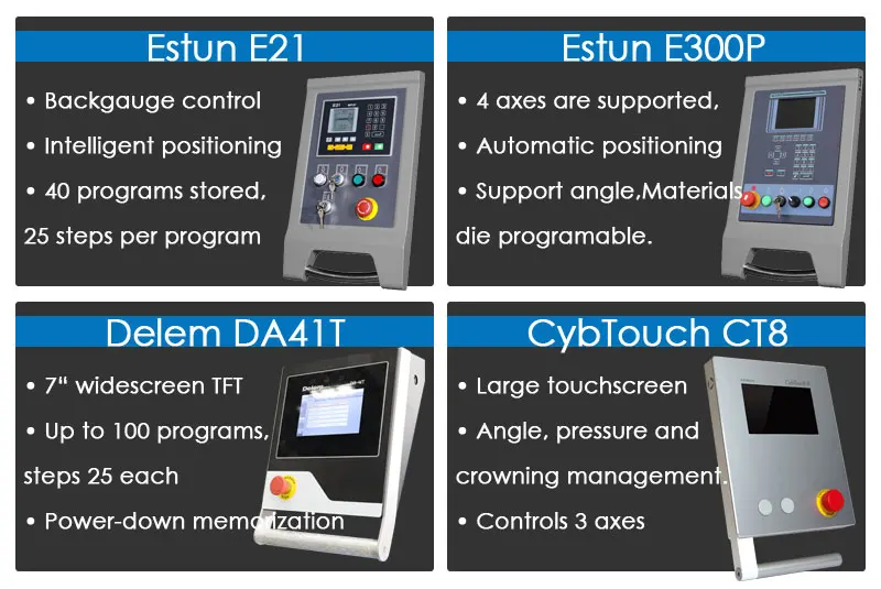 controller systems of press brake
