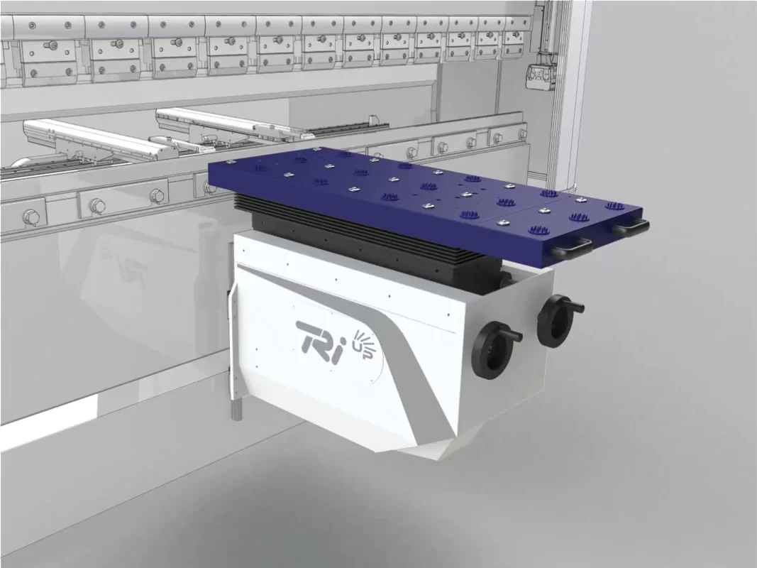 sheet follower for press brake