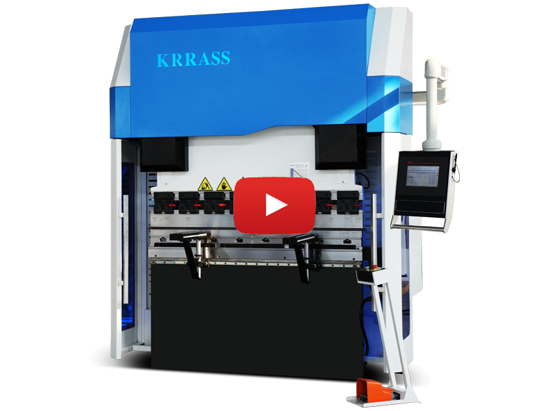 cnc press brake with esa630 video poster