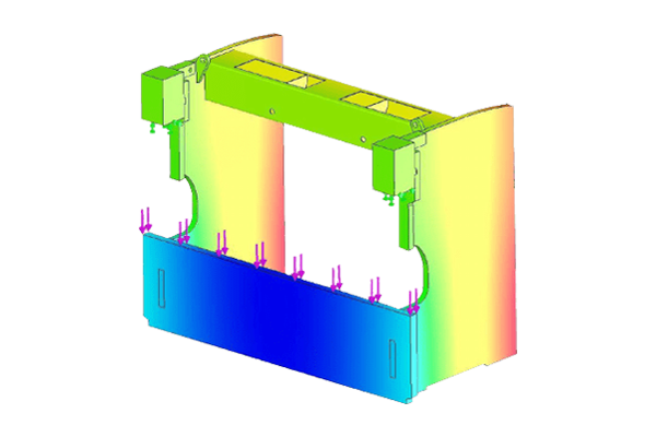 structure difference - nc and cnc press brake