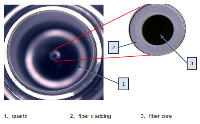 7-4 Actual image of the fiber