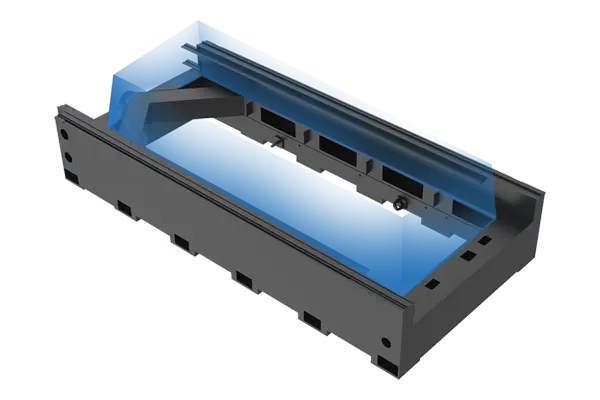 Heavy-load Thermal Isolated Hollow Bed