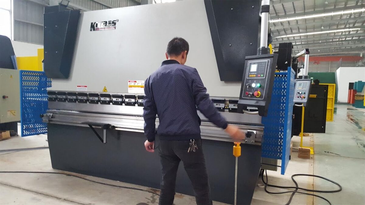 How to operate a cnc press brake Krrass